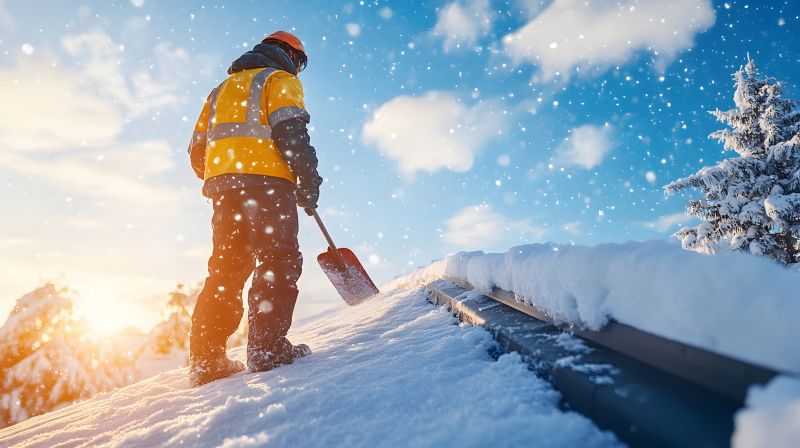 Rooftop Snow Removal in New York, NY